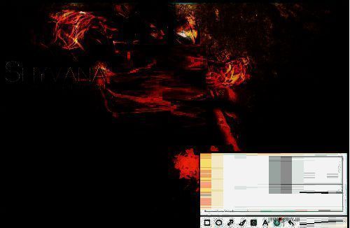 完成截图后的个性化编辑界面