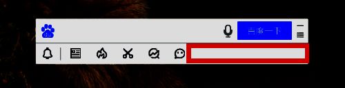 桌面百度界面展示，鼠标悬停在空白位置右键点击