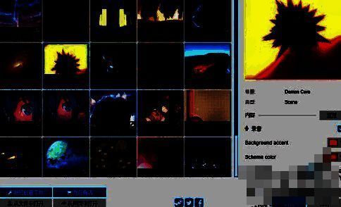 Wallpaper Engine主界面展示，界面简洁，展示多种壁纸选择