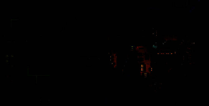 《边缘世界》奥德赛DLC宣传图，展示未来感十足的太空场景