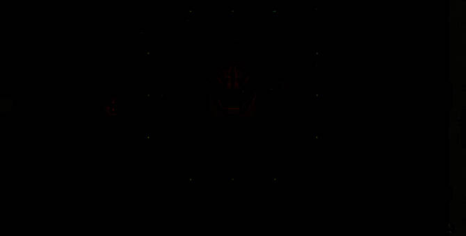 游戏中角色操作无人机与机械敌人激烈对战的画面