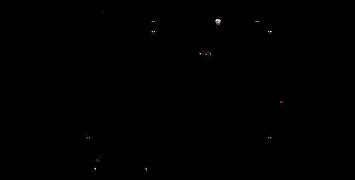 玩家在太空中驾驶飞船穿越小行星带的壮观景象