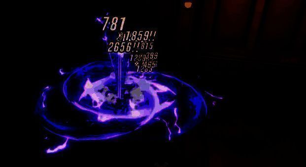 雷影剑士实战截图，角色在战场中穿梭，身后留下一道道残影