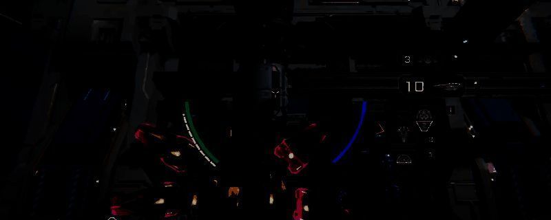 鸣神机甲使用勾锁攀爬墙体并隐身准备偷袭的战斗画面