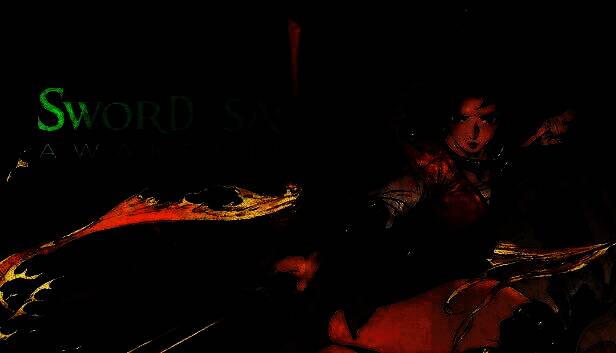 《猿公剑：白猿觉醒》游戏场景图，展示主角手持长剑，身披古风战甲，身后是机械与玄幻交织的城市景观