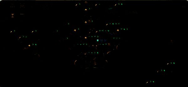 第一回合角色布阵示意图，显示各武将位置及移动路线