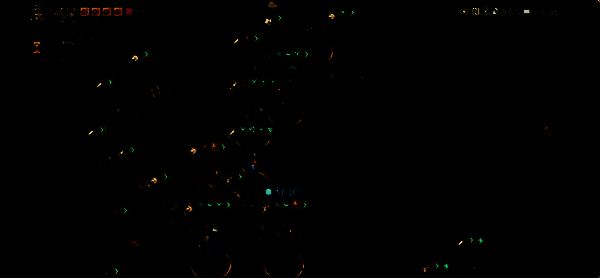 第二回合战斗场景截图，展现角色技能释放与敌人分布情况