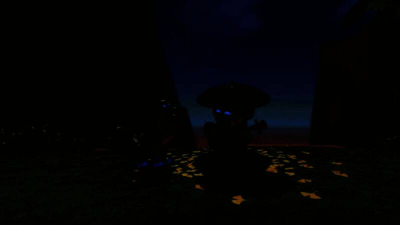 游戏角色客串画面，展示克劳德施展标志性技能瞬间