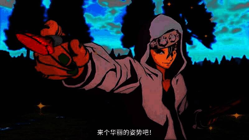 剧情过场动画，人物表情生动，情绪传达到位