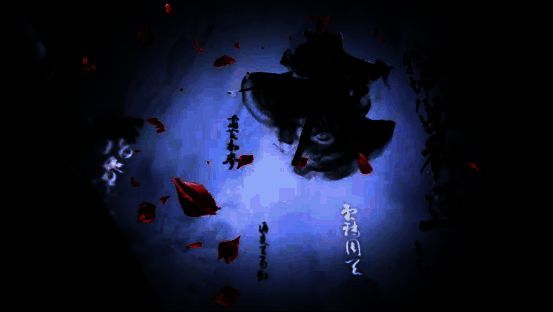 李乃文身着古装造型，手持武器立于江湖之巅