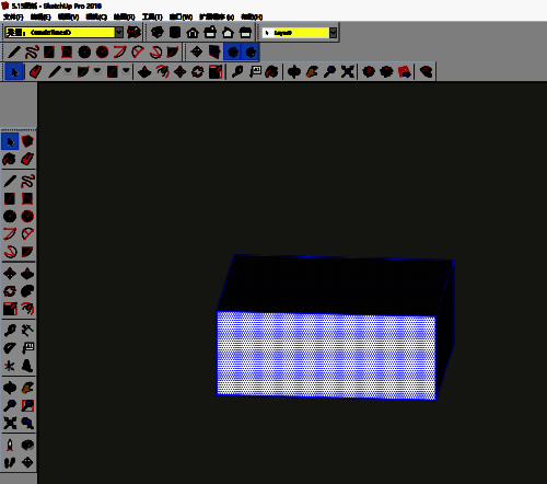 成功分解后的模型呈现独立元素状态