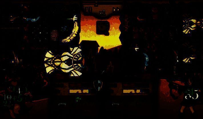 狂战士角色展示，手持双刃斧，身披重甲，背景为锻造台