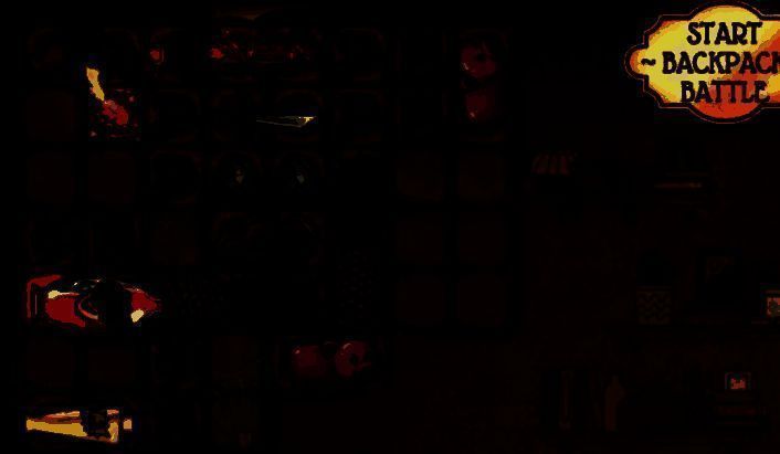 多个角色背包界面展示，不同职业装备类型各异，布局策略多样