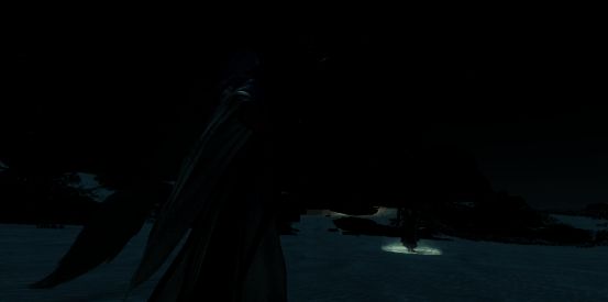 郭靖与黄蓉并肩而立，前方三位宗师气场强大，剑拔弩张一触即发