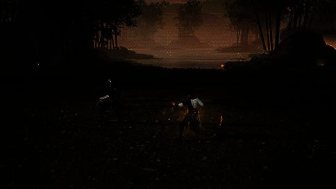 五郎八卦棍挥舞间布阵严密，攻守有度