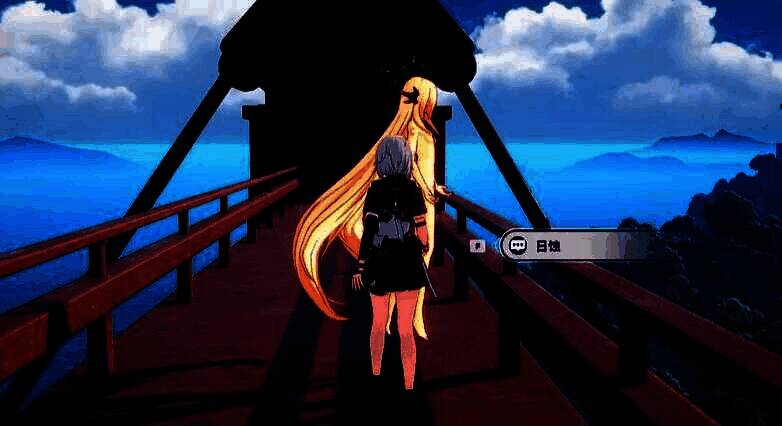 大桥攀爬路线示意图，玩家沿电缆艰难攀爬至顶端