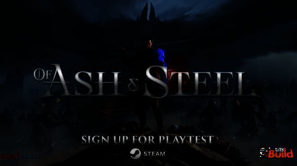 《灰雨钢锋》游戏场景截图，展现中欧风格古战场环境