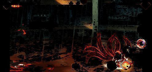 六尾鸣人爆发连招演示，二技能多段衔接子技能跳跃地形，最后组合技收尾