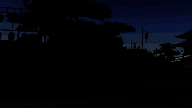 开封主街夜景，灯火通明，建筑细节丰富，展现浓厚的古风氛围