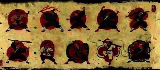 自由江湖12大门派图标展示