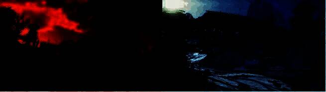 多人联机画面，猎人们在广袤地图中协作狩猎