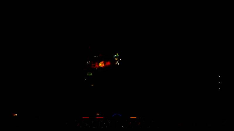 游戏内机仓建造画面，展示自动化设施与营地布置