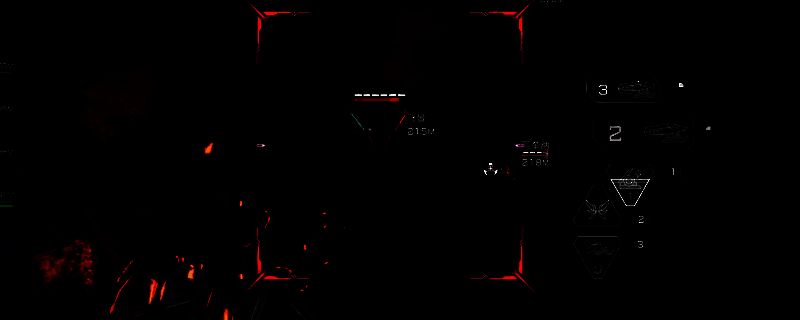 《解限机》中卢米纳尔机甲在战场上的战术部署画面，空中无人机正在锁定敌方目标