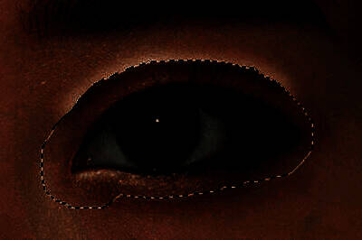 减淡工具操作示意图，展示如何提亮外部区域