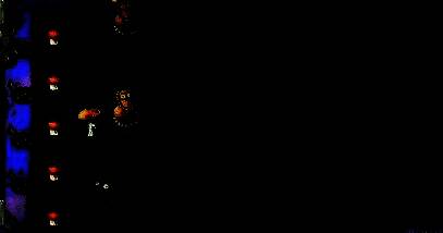 辣椒阳光菇成熟形态对比图，蘑菇体型变大，辣椒阳光体积增加，地面有火焰特效