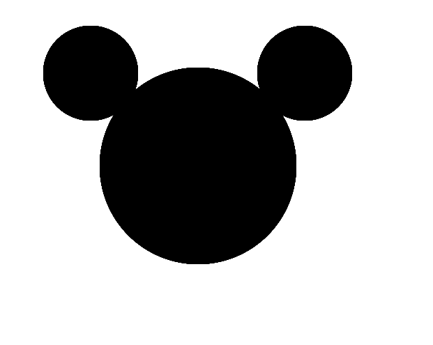 Photoshop中耳朵图层复制操作界面展示