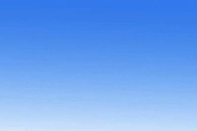 画布上拉出渐变色彩的示意图，显示渐变效果在照片上的初步呈现