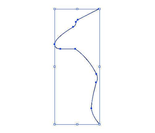 使用钢笔工具绘制蘑菇轮廓的基础步骤