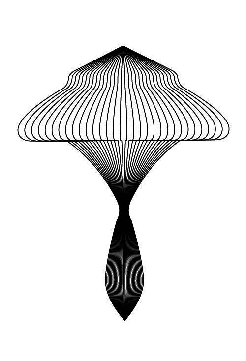 应用混合效果后呈现的平滑过渡形态