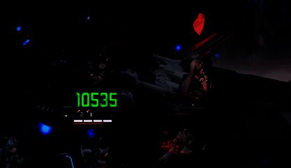 芭贝拉红释放大招瞬间，红色能量席卷战场，敌人被高伤害击飞