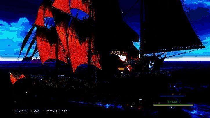 《伊苏X -诺曼荣光-》新头目战场景，角色与巨型BOSS展开激烈对决