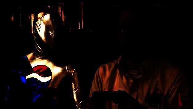 《百事侠》游戏画面截图，展现像素风格的横版动作玩法