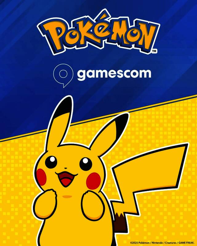 科隆游戏展现场盛况，多家游戏厂商展台布置精美，玩家热情参与体验《宝可梦传说Z-A》试玩版本