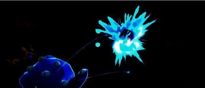 玩家角色与潮潮鳄对战画面，展示战斗中的走位与技能释放