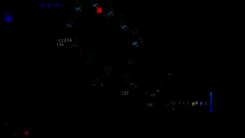 角色技能释放特效展示，绚丽光影营造战斗氛围