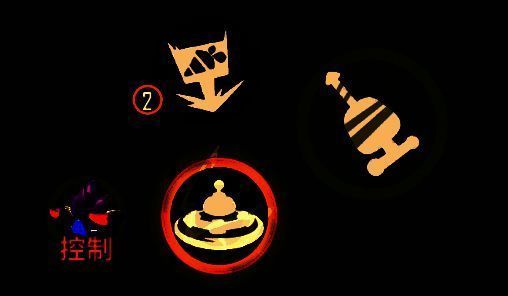 游戏基础操作界面展示，角色技能与移动控制简洁直观