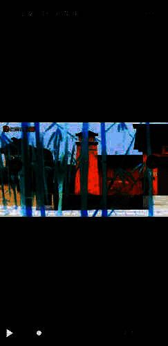 横屏状态下视频播放效果展示，画面清晰流畅，界面布局合理