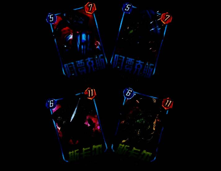 亡刃将军卡牌展示，霸气侧漏