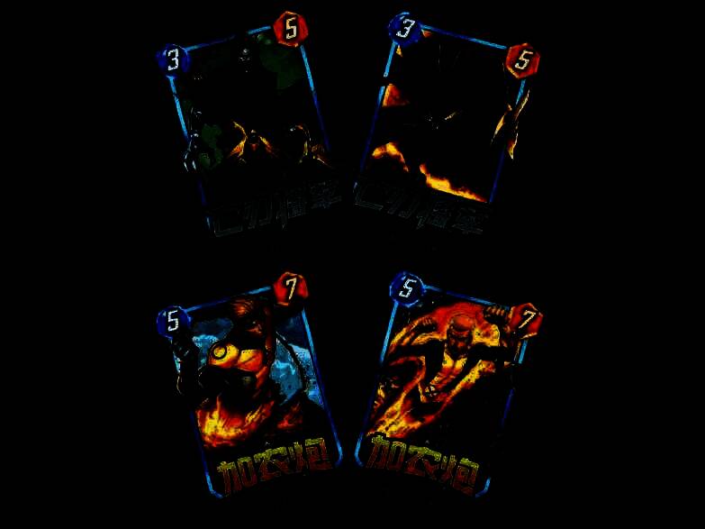 阿贾克斯卡牌展示，科技感十足