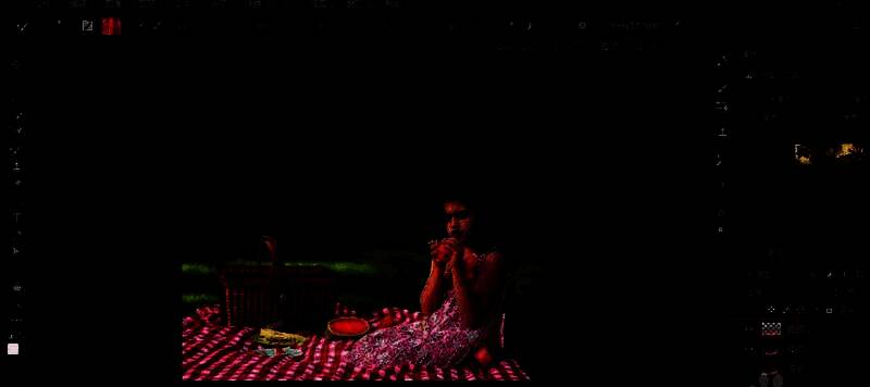 复制高光图层后的图层面板状态