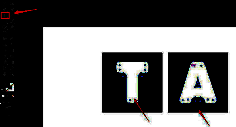 AI界面中使用文字工具输入文本并调整对齐方式