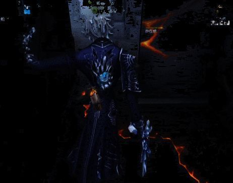 愚人金在板区砸镐与收镐的实战演示动画