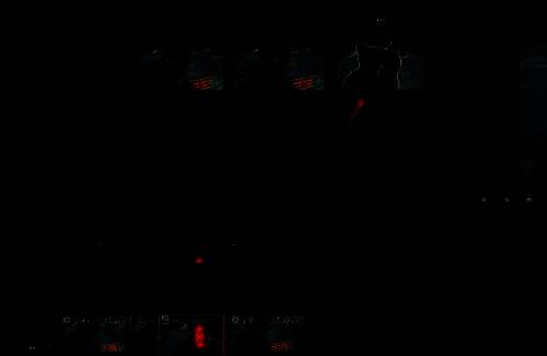 Filmora素材库中已导入描边图片，准备拖入时间轴