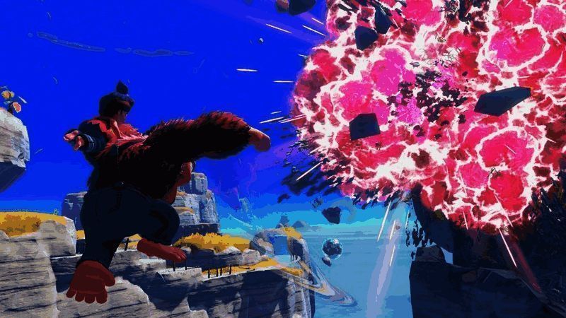 《咚奇刚：蕉力全开》游戏场景对比图，展示画面锯齿与模糊现象