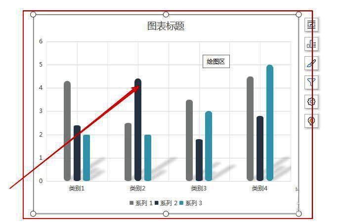 趋势线选项被勾选的界面截图