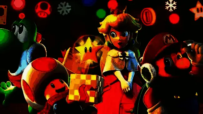 任天堂Switch Online Playtest Program宣传图，背景为Switch主界面，前景展示“Playtest Program”字样